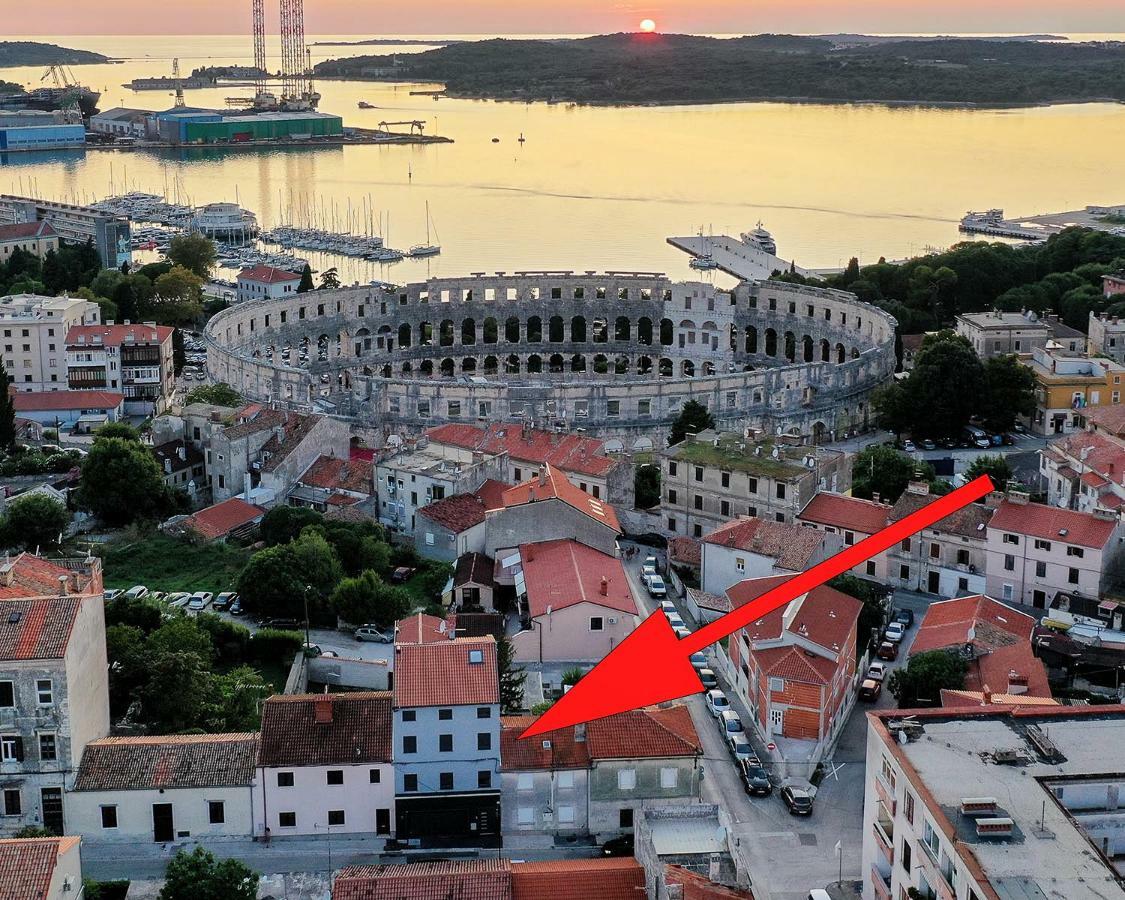 Apartments Dream In Arena 2 Pula Center Free Parking Exteriör bild
